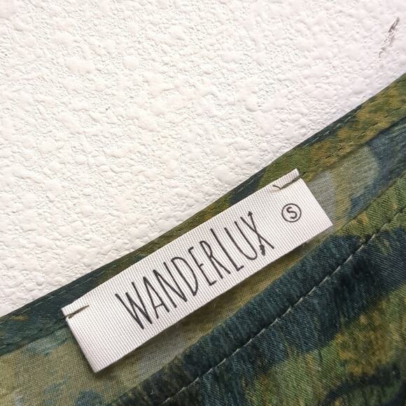 Wanderlux Camo Print Women's Tank Top size Small - Picture 3 of 6